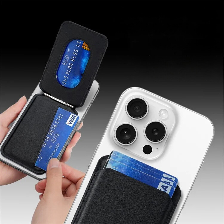 Built-In Stand Leather Magnetic Card Wallet 2.0