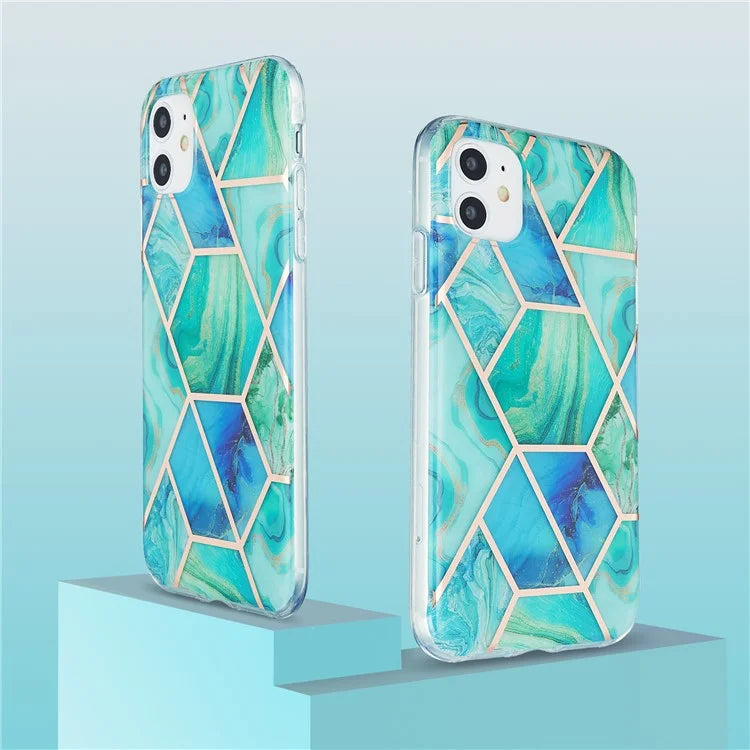 iPhone 11 Ocean Jade Marble Case