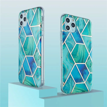 iPhone 11 Pro Max Ocean Jade Marble Case