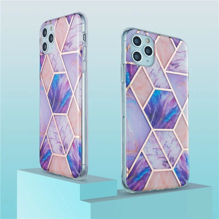 iPhone 11 Pro Max Aurora Glow Marble Case