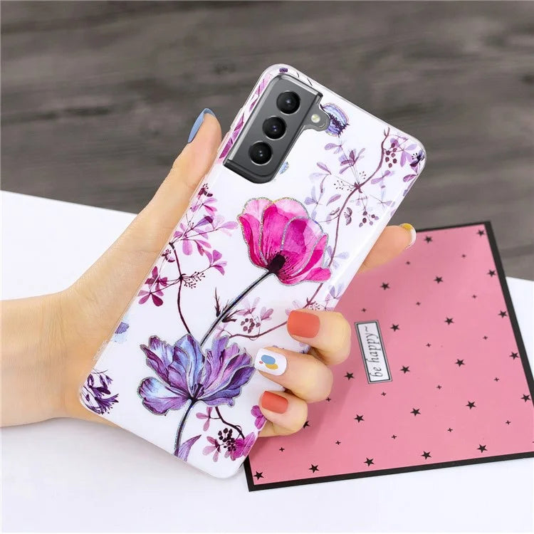 Samsung Galaxy S21 FE Lotus Case