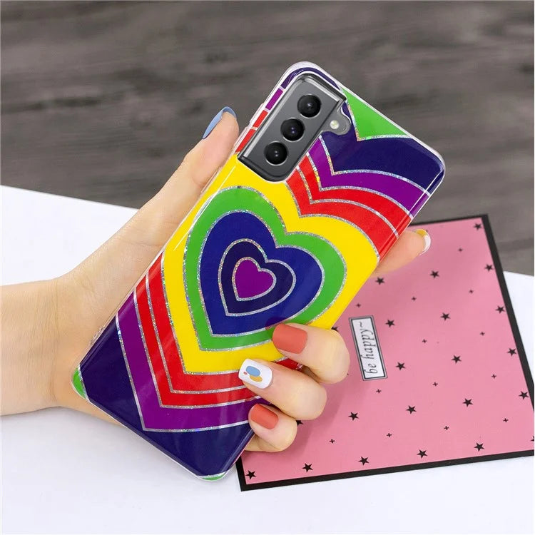 Samsung Galaxy S21 FE Love Heart Case