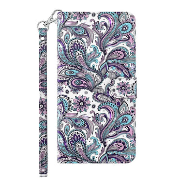 Pixel 6 Purple Impatiens Case Wallet