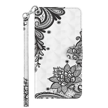 Pixel 6 Lace Flower Case Wallet