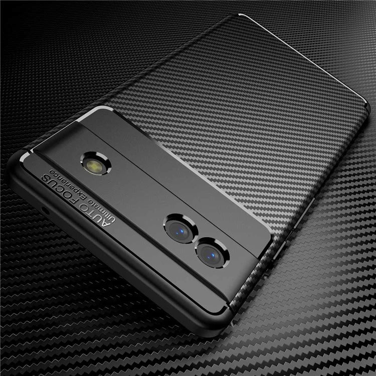 Pixel 6a Case Carbon Fiber Texture