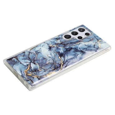 Samsung Galaxy S22 Ultra Noble Navy Marble Case