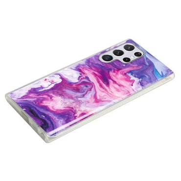 Samsung Galaxy S22 Ultra Mystic Aura Marble Case