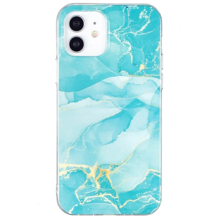 iPhone 12 Mini Celestial Breeze Marble Case
