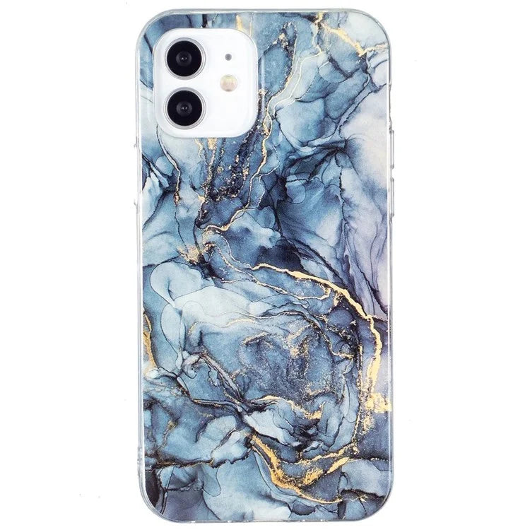 iPhone 12 Mini Noble Navy Marble Case