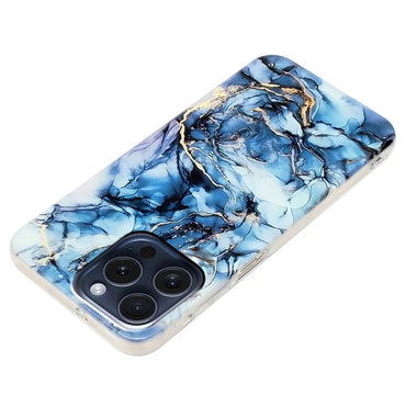 iPhone 16 Pro Max Noble Navy Marble Case
