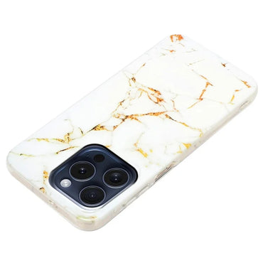 iPhone 16 Pro Max Ivory Luxe Marble Case
