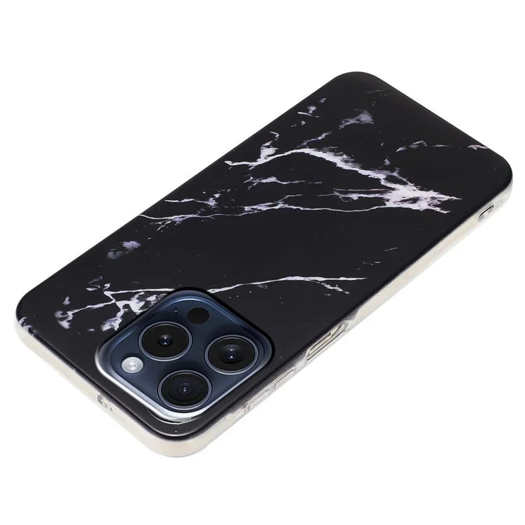 iPhone 16 Pro Max Midnight Stone Marble Case