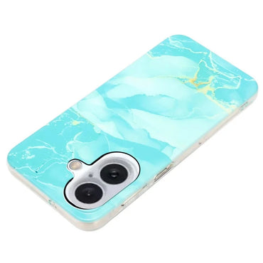 iPhone 16 Plus Celestial Breeze Marble Case