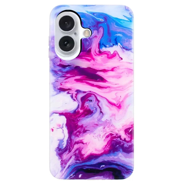 iPhone 16 Mystic Aura Marble Case