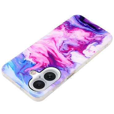 iPhone 16 Plus Mystic Aura Marble Case