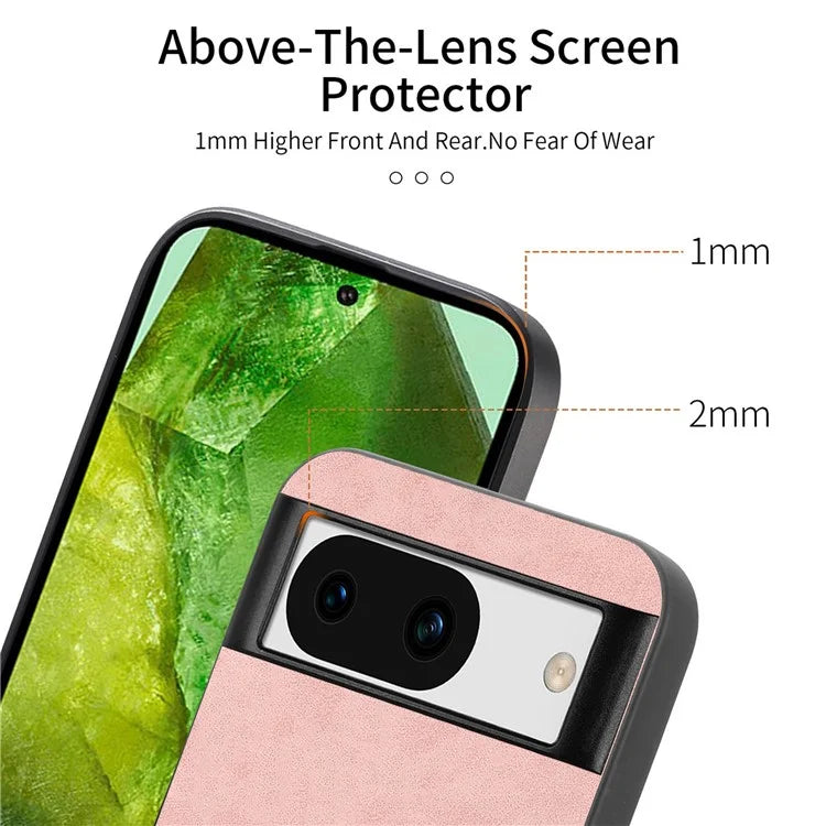 Pixel 8a Case Premium Vegan Leather MagSafe