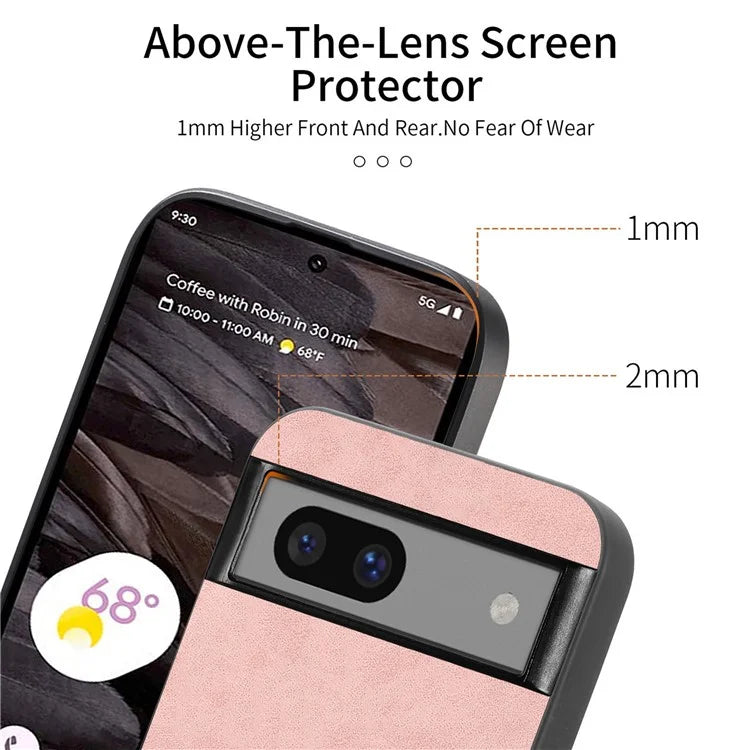 Pixel 7a Case Premium Vegan Leather MagSafe