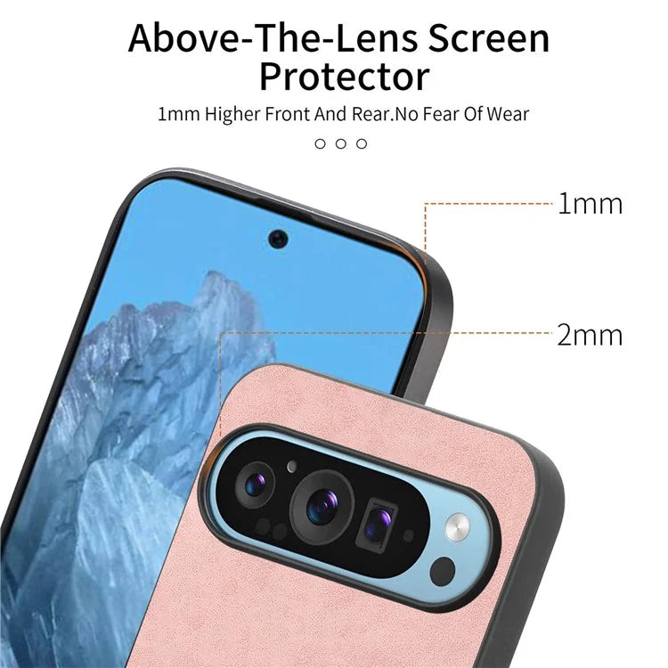 Pixel 9 Case Premium Vegan Leather MagSafe