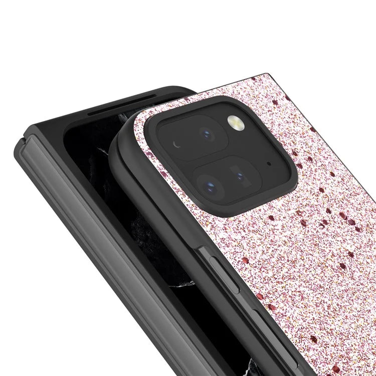 Pixel 9 Pro Fold Case Pink Glitter