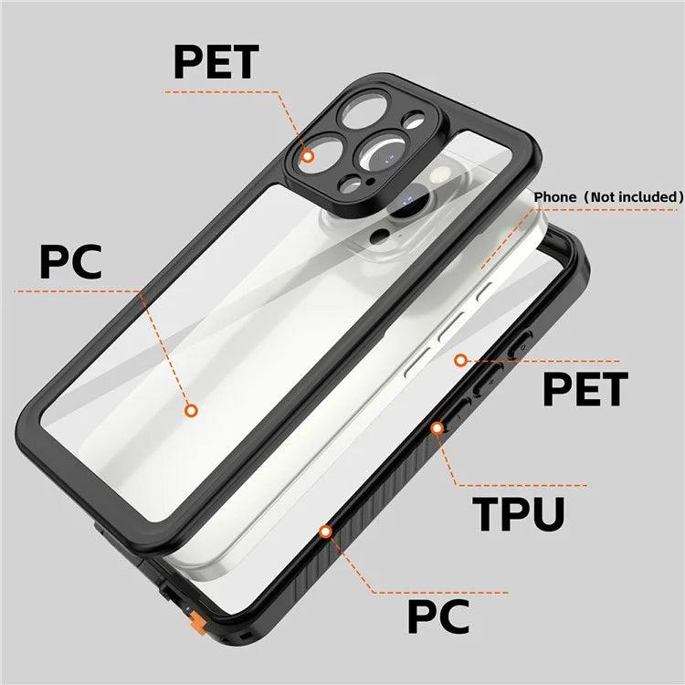iPhone 16 Pro Waterproof Case IP68 FS Series