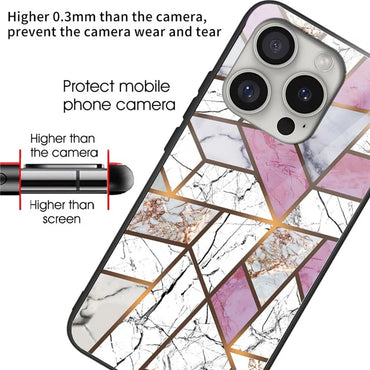 iPhone 16 Pro Max Blush Veil Marble Case