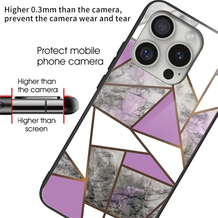 iPhone 16 Pro Max Amethyst Mist Marble Case