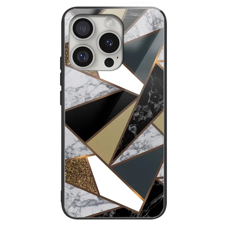 iPhone 16 Pro Max Midnight Gold Marble Case