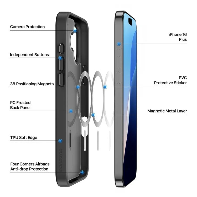 iPhone 16 Oynx Black MagSafe Case