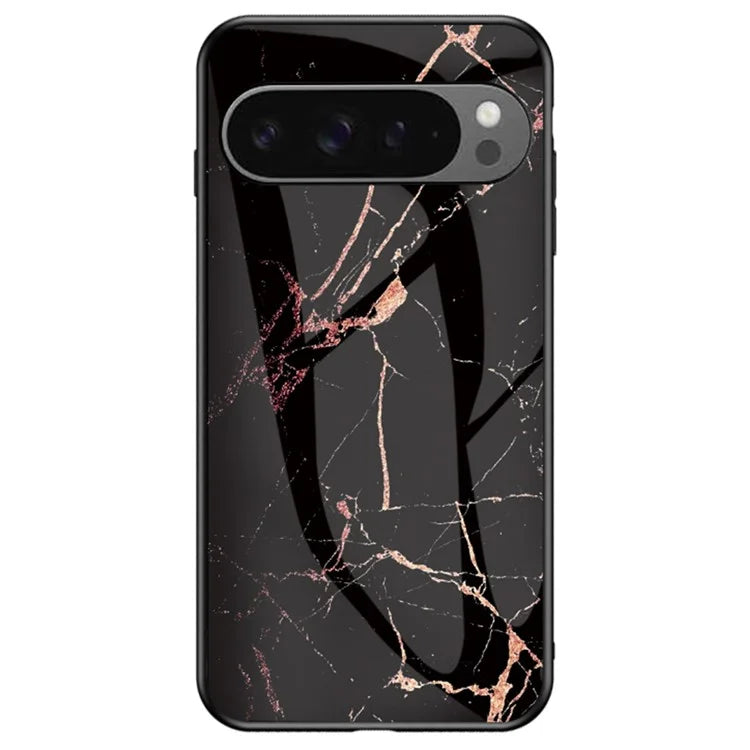 Pixel 9 Pro XL Case Gold Black Marble