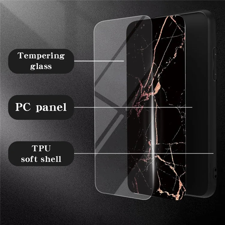 Pixel 9 Pro XL Case Emerald Marble