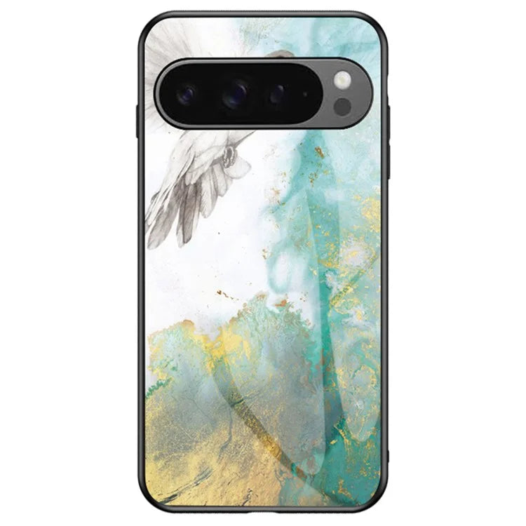 Pixel 9 Pro XL Case Flying Pigeon Marble