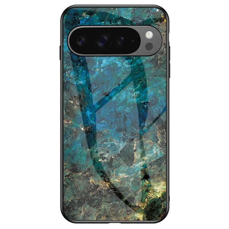 Pixel 9 Pro XL Case Emerald Marble