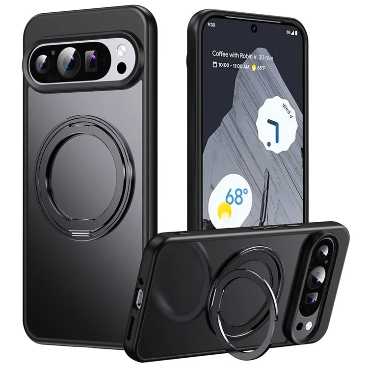 Pixel 9 Pro Case Rotatable Magnetic Kickstand