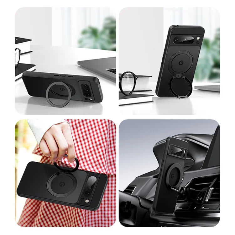 Pixel 9 Pro XL Case Rotatable Magnetic Kickstand