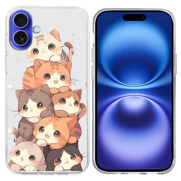 iPhone 16 Plus Kitty Pals Case