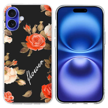 iPhone 16 Plus Midnight Flower Case