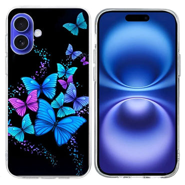 iPhone 16 Plus Butterfly Glow Case