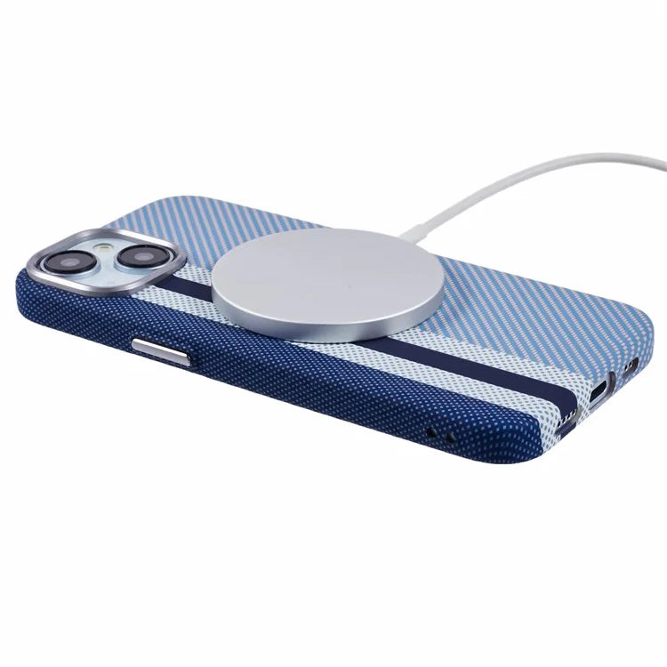 iPhone 15 Vertiblue Carbon Case