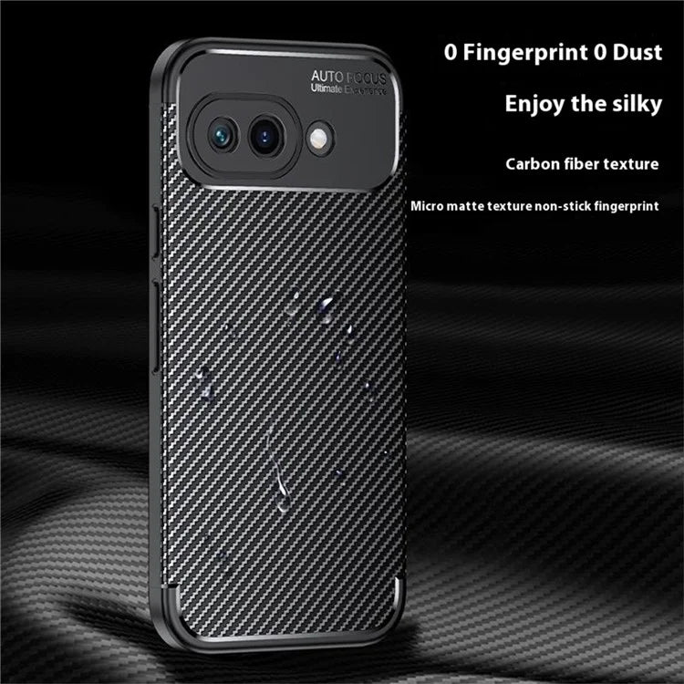 Pixel 9a Case Carbon Fiber Texture