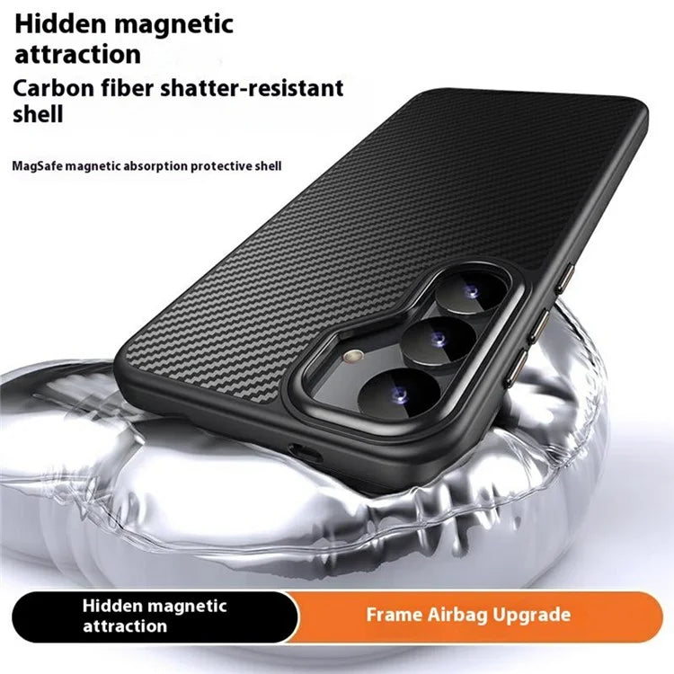 Samsung Galaxy S25 Carbon MagSafe Case
