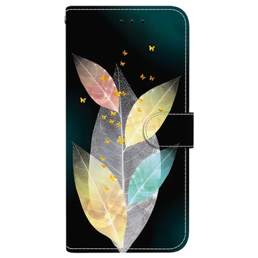 iPhone 16 Plus Butterfly Leaves Case Wallet