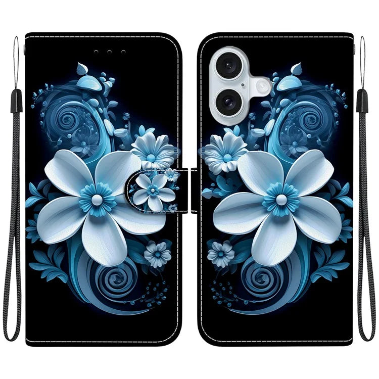iPhone 16 Midnight Bluey Case Wallet