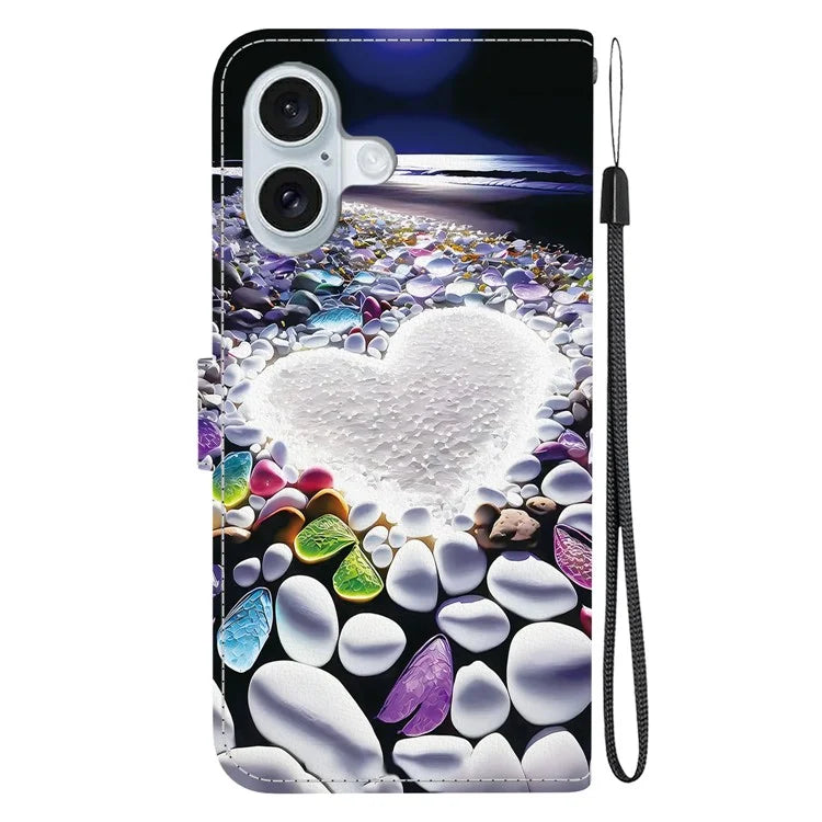iPhone 16 Plus Heart Gem Case Wallet