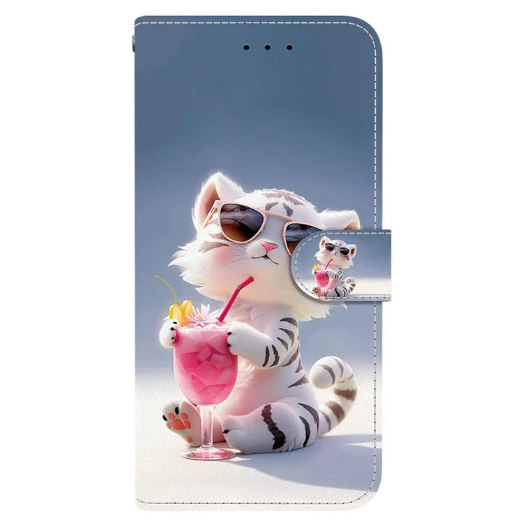 iPhone 16 Plus Chilling Tiger Case Wallet