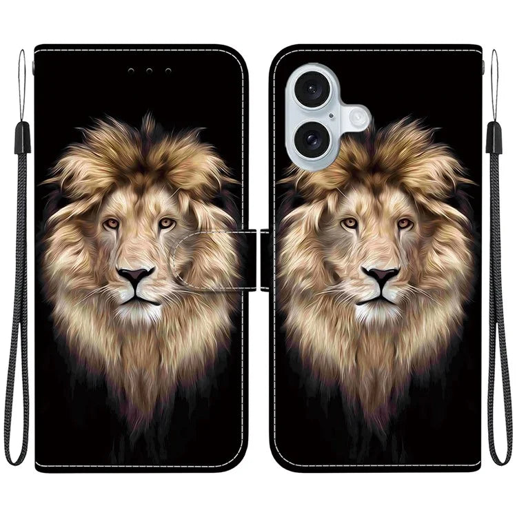 iPhone 16 Lion Heart Case Wallet