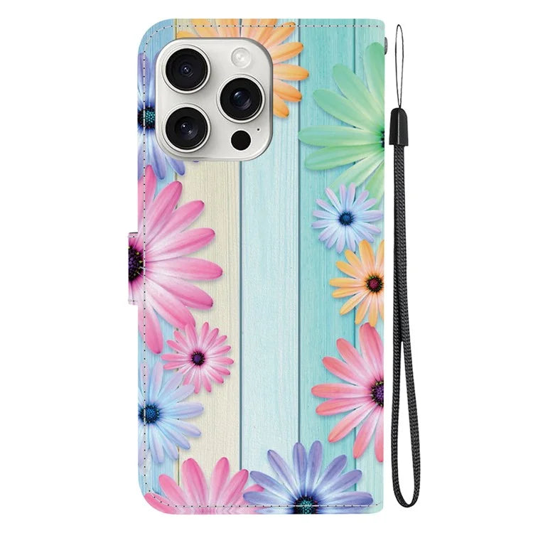 iPhone 16 Pro Max Sunflower Case Wallet