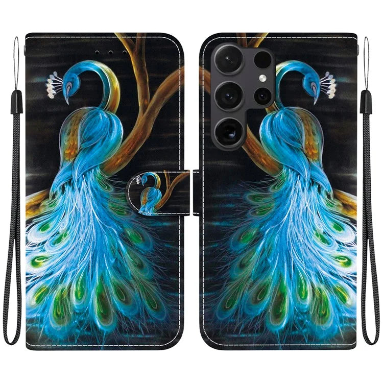 Samsung Galaxy S25 Ultra Peacock Case Wallet