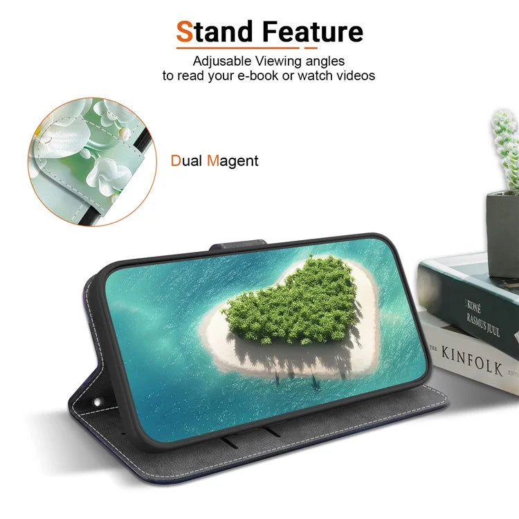 Samsung Galaxy S25 Ultra Jade Flower Case Wallet