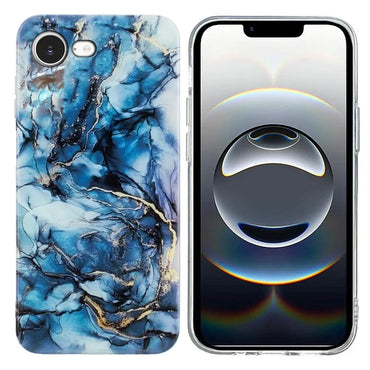 iPhone 16e Noble Navy Marble Case
