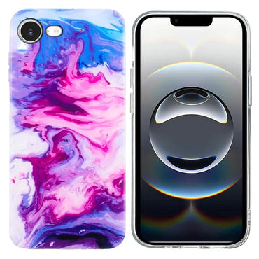 iPhone 16e Mystic Aura Marble Case